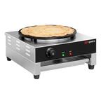 GGM Gastro | Crêpebakplaat - met 1 plaat - Ø 400mm | CGK40-1, Verzenden, Nieuw in verpakking, Fornuis, Frituur en Grillen