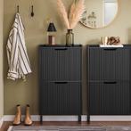 2dekans | SoBuy FSR177-SCH Schoenenkast met 2 -, Ophalen of Verzenden, Zo goed als nieuw