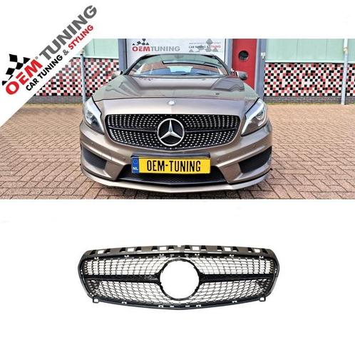 Mercedes-benz W176 | black diamond grille | 2012 – 2015 |, Auto-onderdelen, Carrosserie en Plaatwerk, Nieuw, Mercedes-Benz, Voor