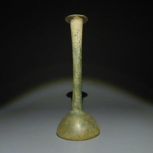 Oud-Romeins Glas Ointment. 1e - 3e eeuw na Christus. Hoogte, Verzamelen, Mineralen en Fossielen