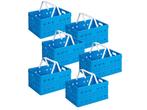 Sunware Square Vouwkrat Blauw 32 liter 49x36x24.5cm Set van, Ophalen of Verzenden, Nieuw