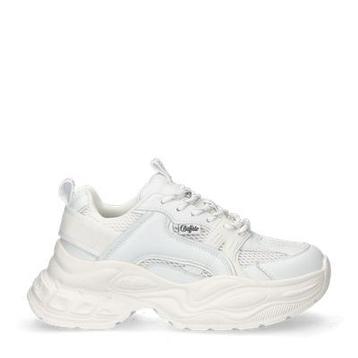 Buffalo Yuno dad sneakers voor dames in het Wit beschikbaar voor biedingen