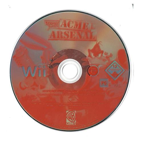 Looney Tunes Acme Arsenal (losse disc) (Nintendo Wii), Spelcomputers en Games, Games | Nintendo Wii, Gebruikt, Vanaf 3 jaar, Verzenden