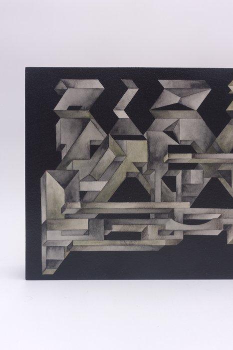 Wxyz (1980) - HV45-10 (Original painting!), Antiek en Kunst, Kunst | Schilderijen | Modern