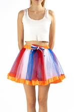 Tutu Oranje Nederlandse Vlag Petticoat 98 104 110 116 Tule R, Kinderen en Baby's, Ophalen of Verzenden, Nieuw, Meisje