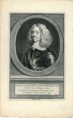 Portrait of Jacob van Wassenaer Obdam, Antiek en Kunst, Kunst | Etsen en Gravures