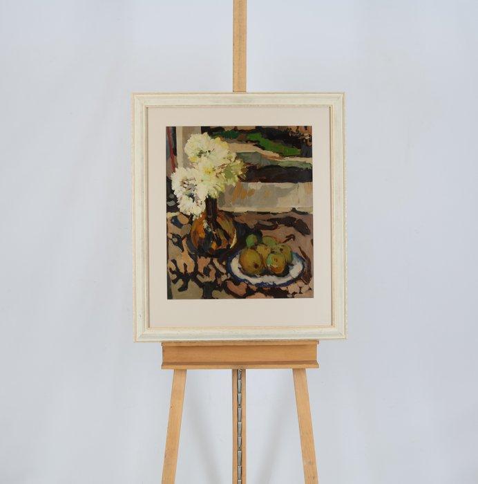 Kees Bol (1916-2009) - Stilleven met bloemen, Antiek en Kunst, Kunst | Schilderijen | Klassiek