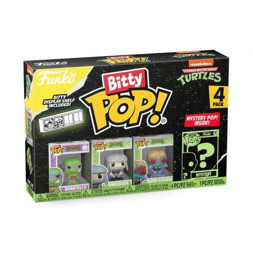 Bitty Pop! TMNT - Donatello 4-Pack, Verzamelen, Poppetjes en Figuurtjes, Nieuw, Ophalen of Verzenden