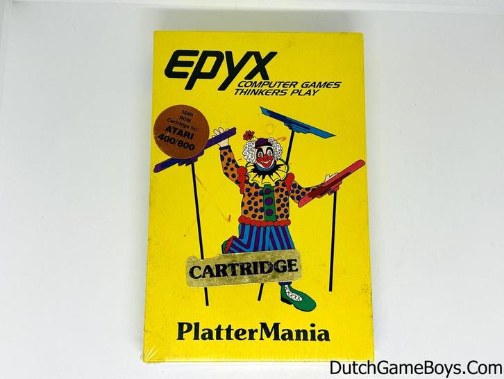 Atari 400/800/1200/ XE - PlatterMania - New & Sealed, Spelcomputers en Games, Games | Atari, Gebruikt, Verzenden