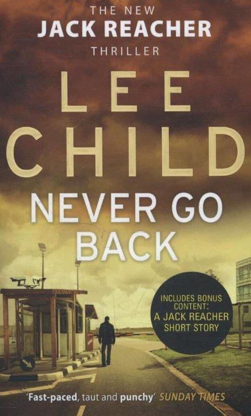 Never go back / Jack Reacher / 18 9780553825558 Lee Child, Boeken, Taal | Engels, Zo goed als nieuw, Verzenden