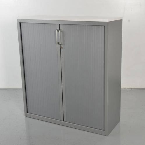 Steelcase roldeurkast, aluminium, 130 x 120 cm, incl. 2, Huis en Inrichting, Kasten | Roldeurkasten en Archiefkasten, Ophalen of Verzenden