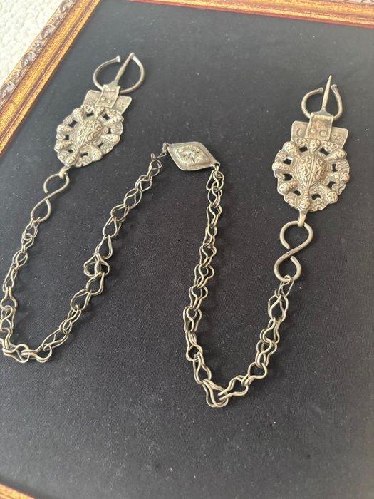 Zilver - Fibula, Antiek en Kunst, Kunst | Niet-Westerse kunst