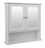 Badkamerkast met Spiegel – MDF Wandkast met 3 Vakken, Huis en Inrichting, Kasten | Overige, Verzenden, Nieuw