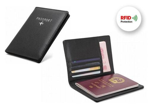 RFID Paspoort Hoes - Kunstleer - Plaats voor 5 extra pasjes, Sieraden, Tassen en Uiterlijk, Overige Accessoires, Nieuw, Verzenden