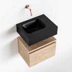 MONDIAZ ANDOR 40cm toiletmeubel washed oak. LEX 40cm, Ophalen of Verzenden, Nieuw, Bad