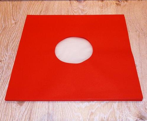 Binnenhoezen voor LPs (Rood met antistatische voering) -..., Cd's en Dvd's, Vinyl | Overige Vinyl, Verzenden