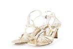 Mango Kids Sandalen in maat 40 Goud | 10% extra korting, Overige kleuren, Verzenden, Sandalen of Muiltjes, Zo goed als nieuw