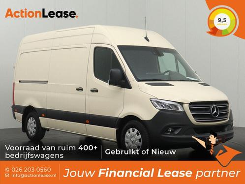 Mercedes Sprinter Bestelbus L2 H2 2022 Diesel Automaat, Auto's, Mercedes-Benz, Dealer onderhouden, Te koop, Zwart, Automaat, Financial lease