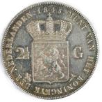 Nederland. Willem II (1840-1849). 2 1/2 Gulden 1845 –, Postzegels en Munten, Munten | Nederland