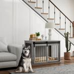 TRUUSK Hondenhok voor Grote Honden - Afsluitbare Ingang - Sc, Dieren en Toebehoren