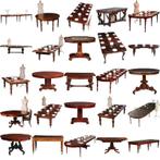 Zeldzaam mooie tafels gerestaureerd bezorgd en met garantie, Ophalen of Verzenden