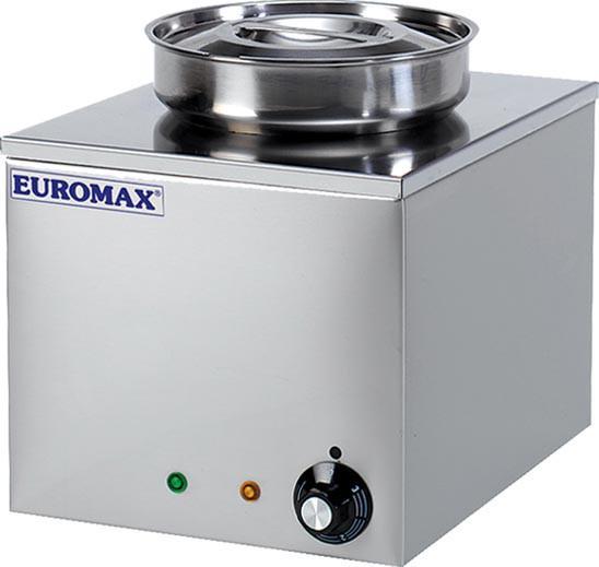 Euromax Euromax hetelucht bainmarie met één ronde pot, Zakelijke goederen, Horeca | Keukenapparatuur, Verzenden