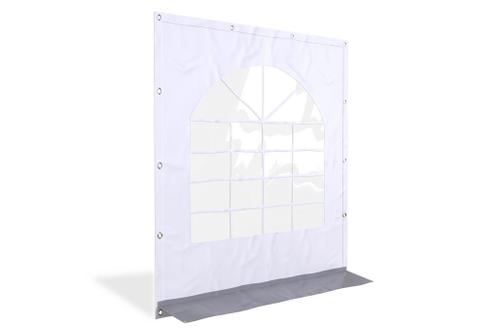 Macadam Aan Overgang ≥ Partytent zijwand met raam | 2m breed | 2m hoog | PVC — Zeil en Folie —  Marktplaats