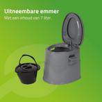 Bo-Camp - Draagbaar toilet deelbaar - 7 Liter - Compact, Verzenden, Zo goed als nieuw