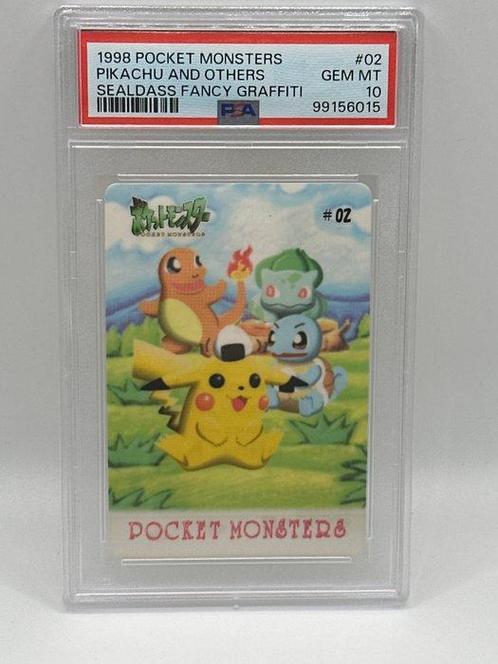 Pokémon - 1 Graded card - 1998 POCKET MONSTERS SEALDASS, Hobby en Vrije tijd, Verzamelkaartspellen | Pokémon