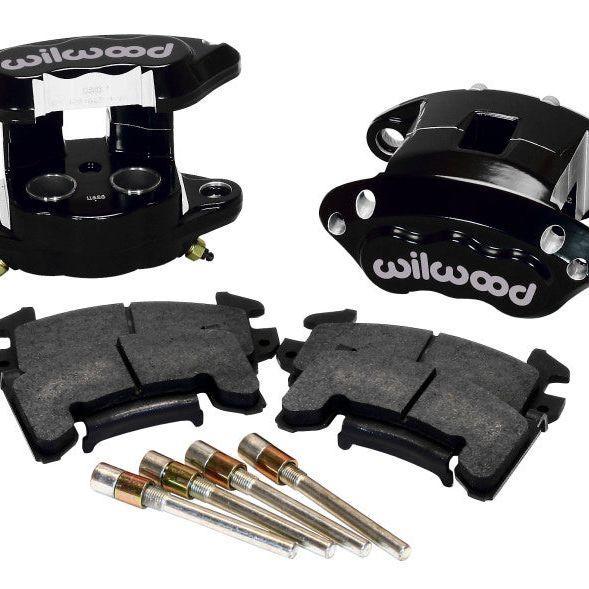 Wilwood D154 Rear Caliper Kit - Black 1.12 / 1.12in Piston, Auto-onderdelen, Remmen en Aandrijving, Ophalen of Verzenden