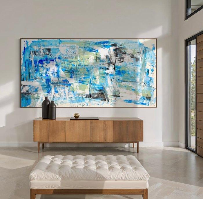 Alberto Stocco - Abstract, Antiek en Kunst, Kunst | Schilderijen | Modern