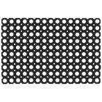 vidaXL Deurmat rechthoekig 60x80 cm rubber, Tuin en Terras, Verzenden, Nieuw