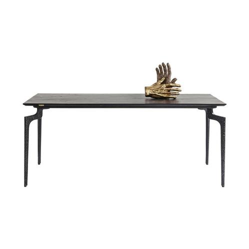 *WOONWINKEL* Kare Design Bug Eettafel Zwart Hout 200x90, Huis en Inrichting, Tafels | Eettafels, Nieuw, Verzenden