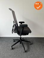 Haworth Comforto 59 - Grijs netweave en antracietgrijze zitt, Werkplek, Ophalen of Verzenden, Gebruikt, Stoel