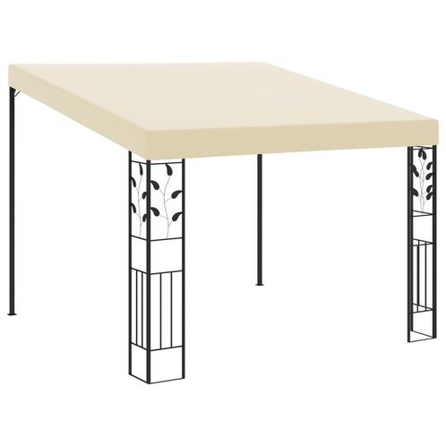 vidaXL Wandprieel 3x3x2,5 m crème, Tuin en Terras, Partytenten, Nieuw, Verzenden
