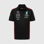 Mercedes AMG Petronas F1 Team Black Driver Polo - Poloshirt, Nieuw