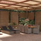 vidaXL 11-delige Tuinset poly rattan bruin, Verzenden, Nieuw, Rotan, Tuinset