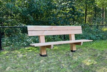 Robuuste parkbank Douglashout, 2 meter lang beschikbaar voor biedingen
