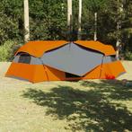 vidaXL Familietent Binnen Grijs 520 x 520 x 190 cm, Caravans en Kamperen, Verzenden, Nieuw