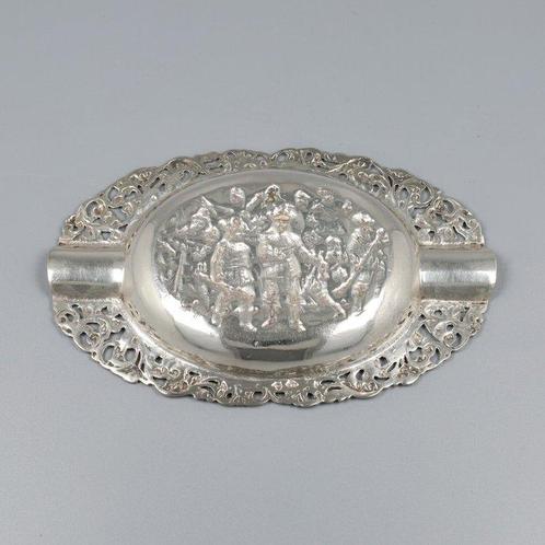 Fa. Dahlia - Asbak - .833 zilver, Antiek en Kunst, Antiek | Goud en Zilver