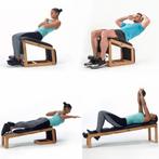 NOHRD buiktrainer/rugtrainer TriaTrainer Eiken vintage -..., Sport en Fitness, Fitnessapparatuur, Verzenden, Nieuw