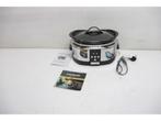 CrockPot CR605 - Slow Cooker - Digitaal programmeerbaar 5,7L, Verzenden, Zo goed als nieuw