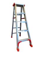 Professionele Aluminium Huishoudtrap - 2x5 Treden - Max...., Doe-het-zelf en Verbouw, Ladders en Trappen, Ophalen of Verzenden