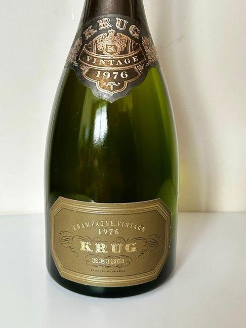 1976 Krug, Champagne Vintage - Reims - 1 Fles (0,75 liter), Verzamelen, Wijnen