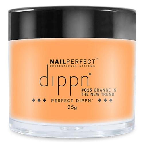 Nail Perfect  Dippn  #015 Orange Is The New Trend  25gr, Sieraden, Tassen en Uiterlijk, Uiterlijk | Haarverzorging, Nieuw, Verzenden