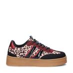 Nelson lage sneakers voor dames in het Zwart, Verzenden, Zwart, Nieuw, Sneakers of Gympen