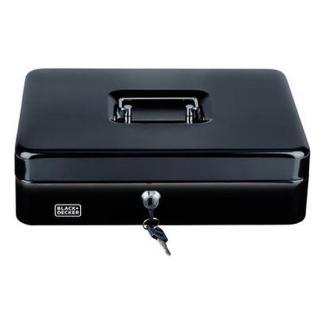 Geldkistje | BLACK+DECKER | 30.5 x 24 x 9 cm, Huis en Inrichting, Woonaccessoires | Overige, Nieuw, Verzenden