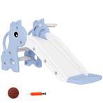 TRUUSK 3-in-1 Kinderglijbaan met Basketbalnet - Voor Kindere, Verzenden, Nieuw