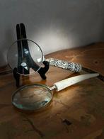 Loupe - Vintage loepenset met versierde handgrepen –, Antiek en Kunst