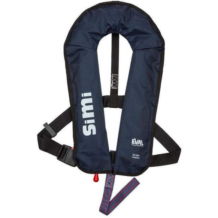 Eval Simi Opblaasbaar Reddingsvest 160N Blauw, Watersport en Boten, Watersportkleding, Ophalen of Verzenden